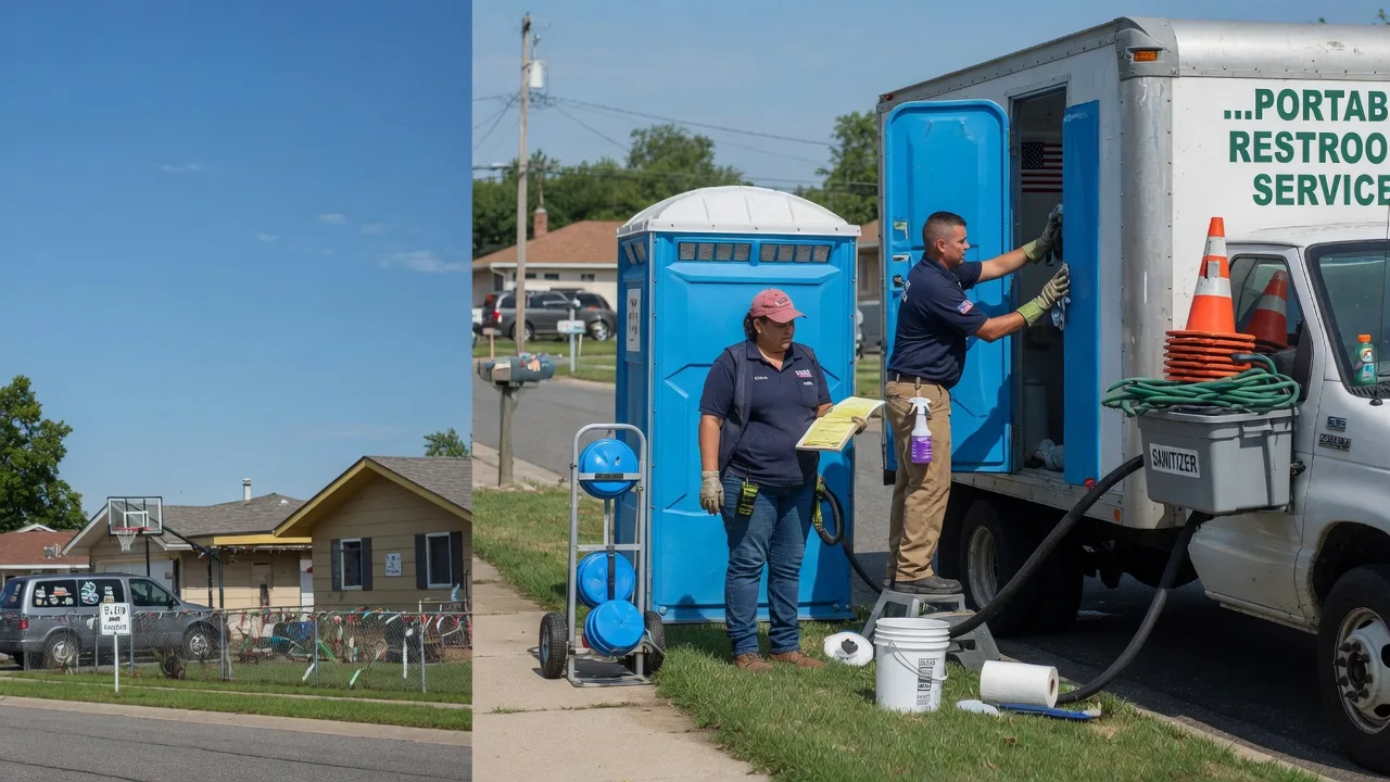 Portable Toilet Rental in Shirland, IL near me
